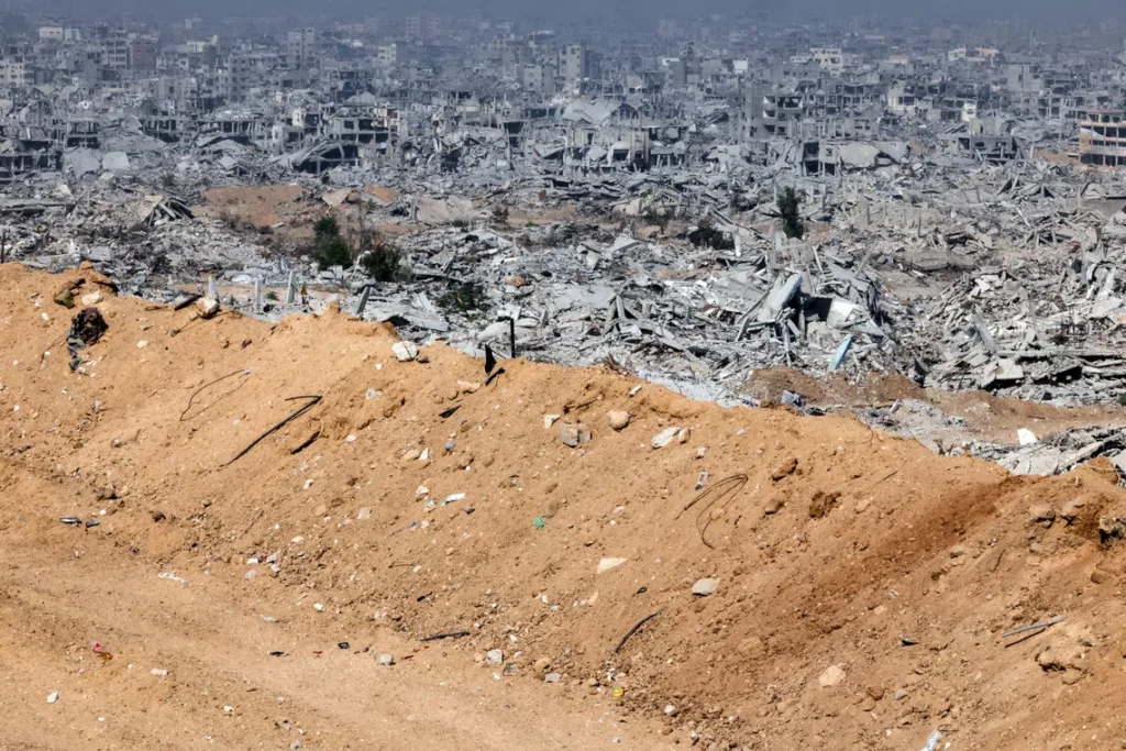 Gaza reconstruction , Israel-Hamas conflict