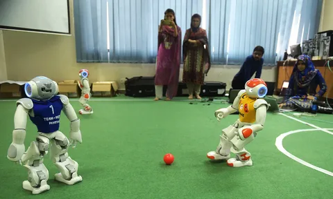 RoboCup Abu Dhabi competition , Pakistan robotics team