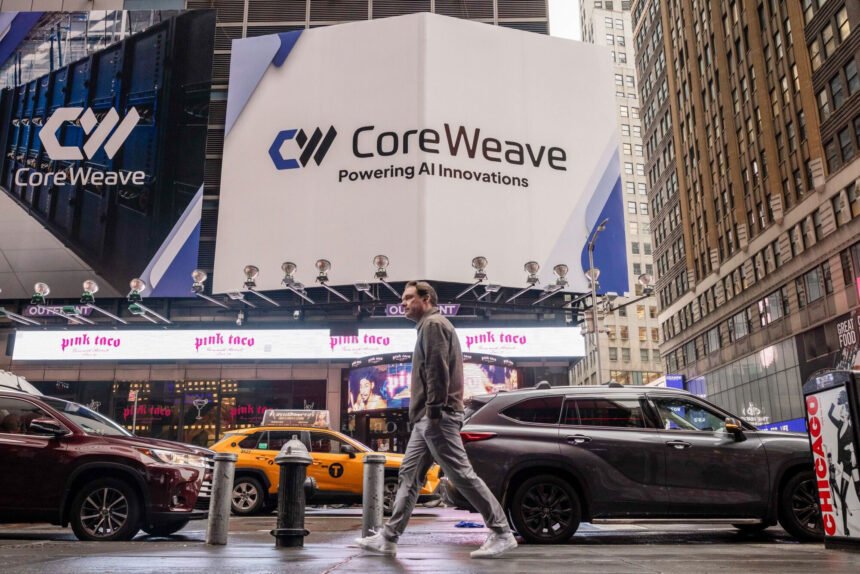 CoreWeave Stock Jumps 12% After Nvidia’s  Billion AI Investment